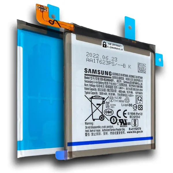 Bateria do Samsung Galaxy S20 Ultra 5G SM-G988