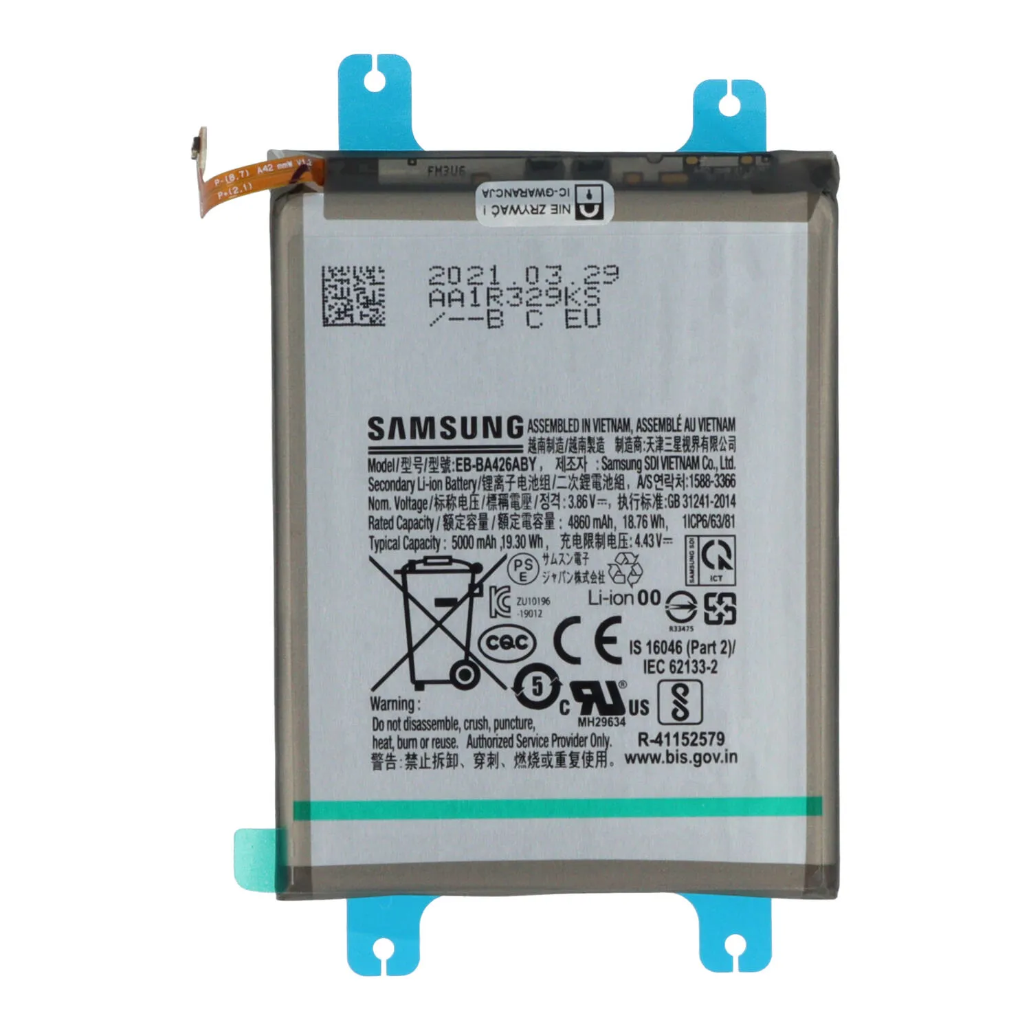 Bateria do Samsung Galaxy A42 5G SM-A426