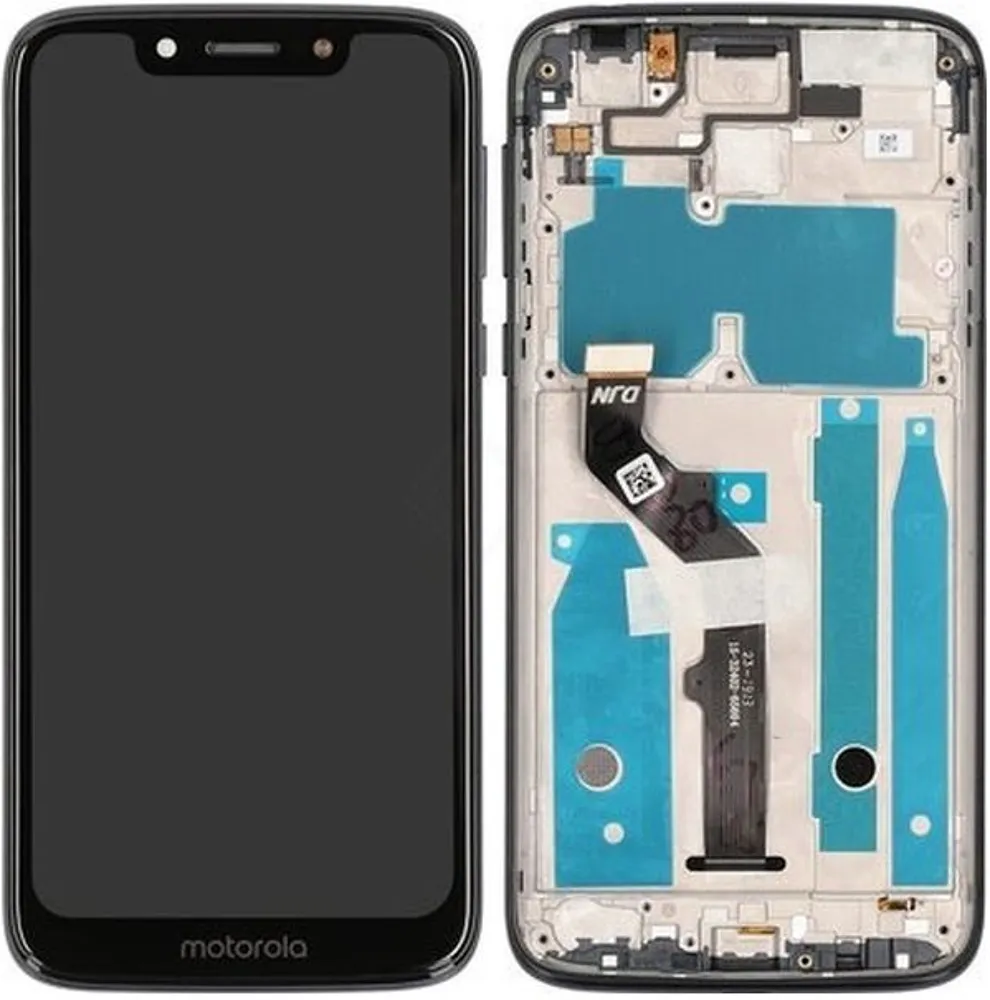 Wyświetlacz do Motorola Moto G7 Play - niebieski