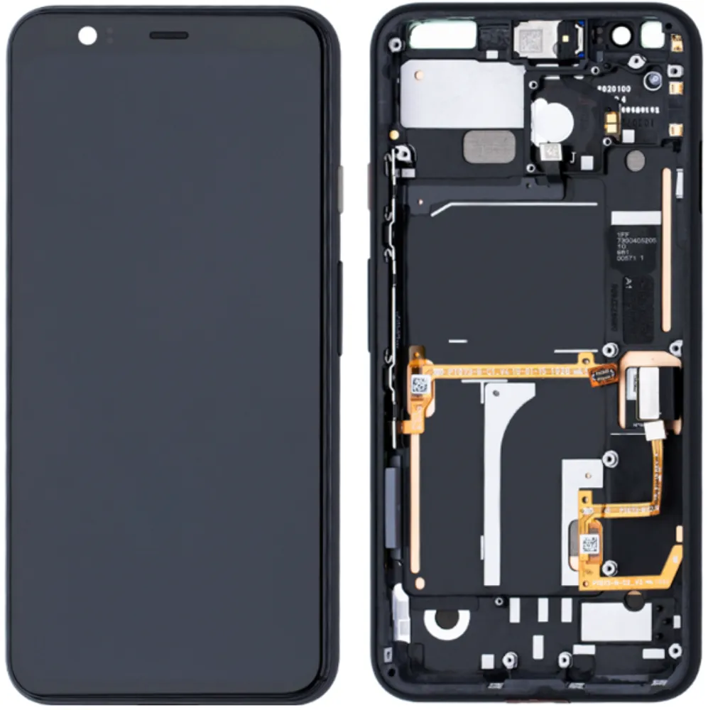 Wyświetlacz do Google Pixel 4 (Oryginalny / Refabrykowany) - z ramką