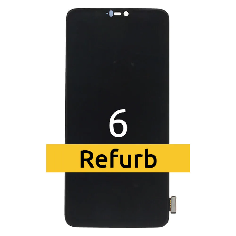 Wyświetlacz do OnePlus 6 (Refurbished) - czarny