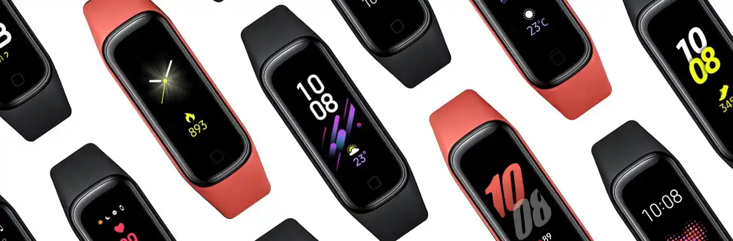 Pasek Samsung Gear Fit2 Pro |SM-R365| (L) czarny