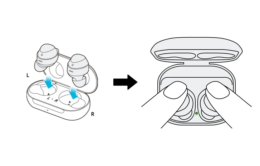 Lewa słuchawka Samsung Galaxy Buds 2 Pro |SM-R510| (L) czarna